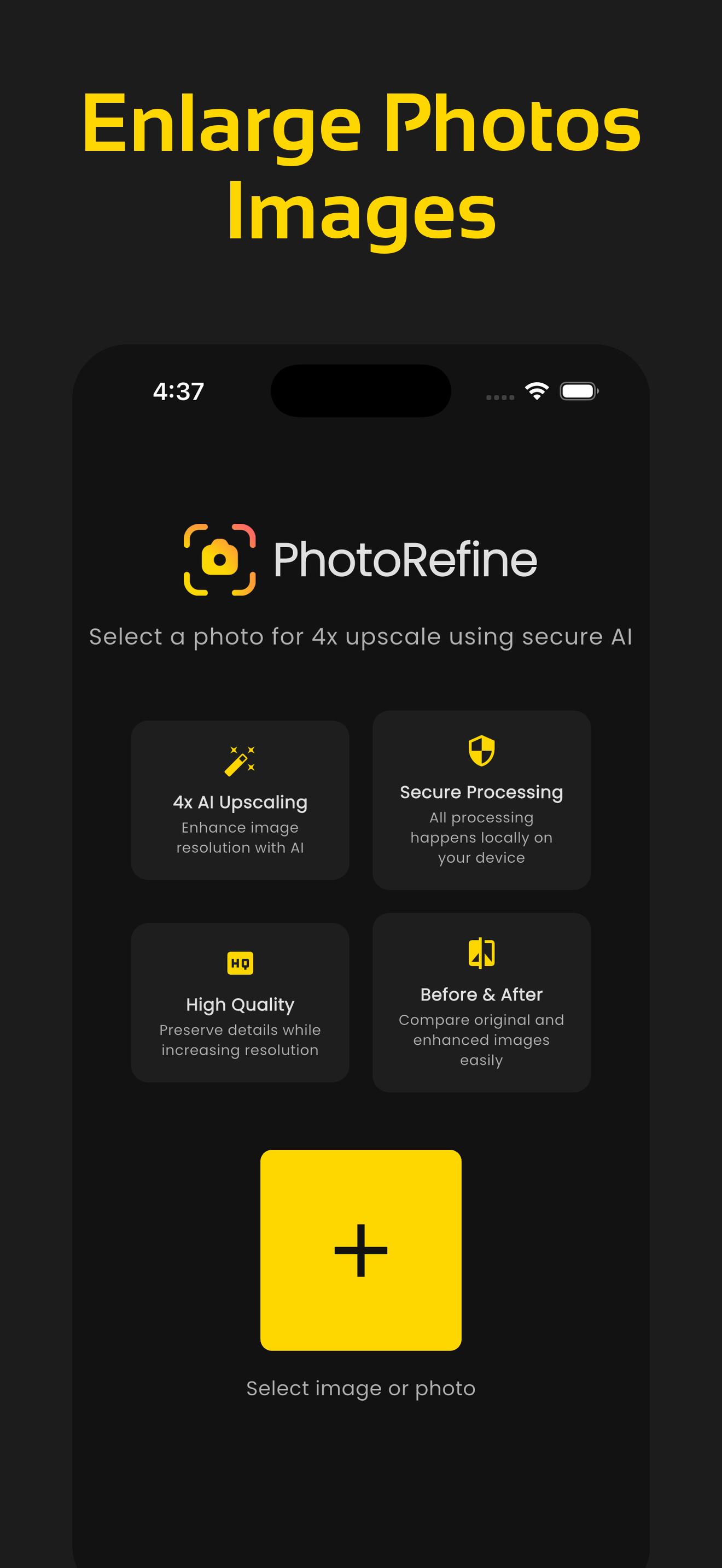 PhotoRefine Screenshot 1